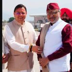 उत्तराखंड आगमन पर उपराष्ट्रपति सी. पी. राधाकृष्णन का सीएम धामी ने किया स्वागत