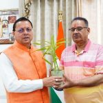 मुख्यमंत्री धामी से मिले गणेश जोशी, मसूरी के विकास कार्यों पर मंथन